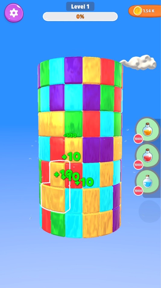 #2. Popping Cubes! (iOS) 由: Nebih Basaran