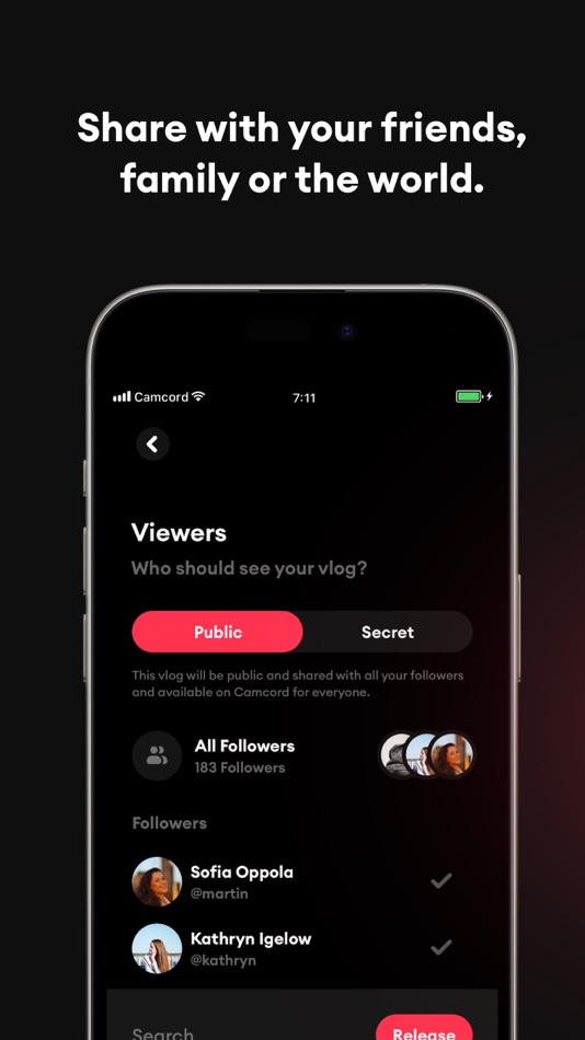 #5. Camcord - Vlog your life (iOS) 由: Overlap Studios, Inc.