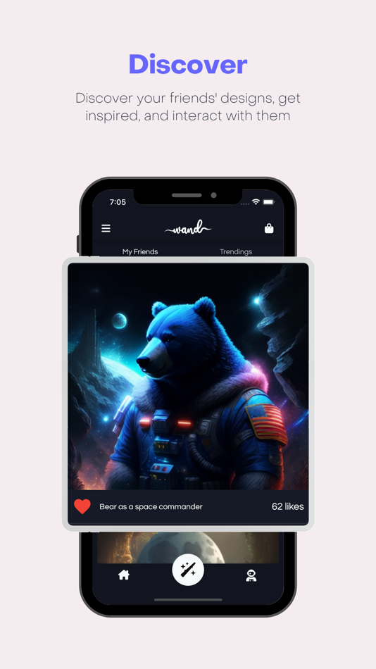#3. Wand AI Magical Art Generator (iOS) 由: Indigo Tech Studios