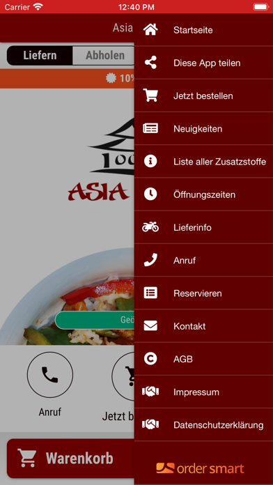 Asia Haus Screenshot