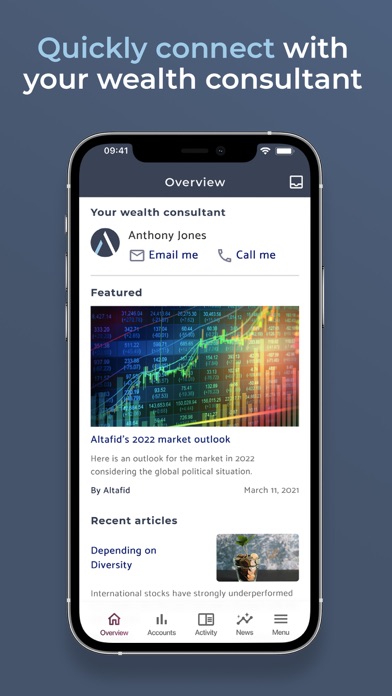 Altafid Mobile Screenshot