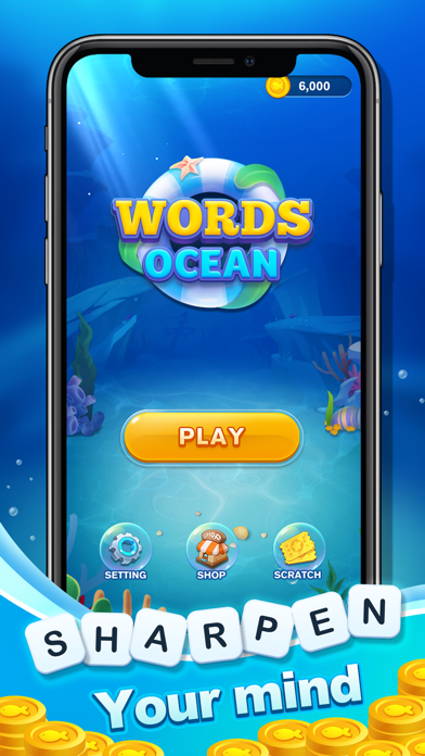 Word Ocean Puzzle:Fun Game Screenshot