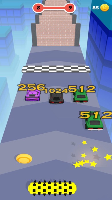 2048 Car Race Screenshot