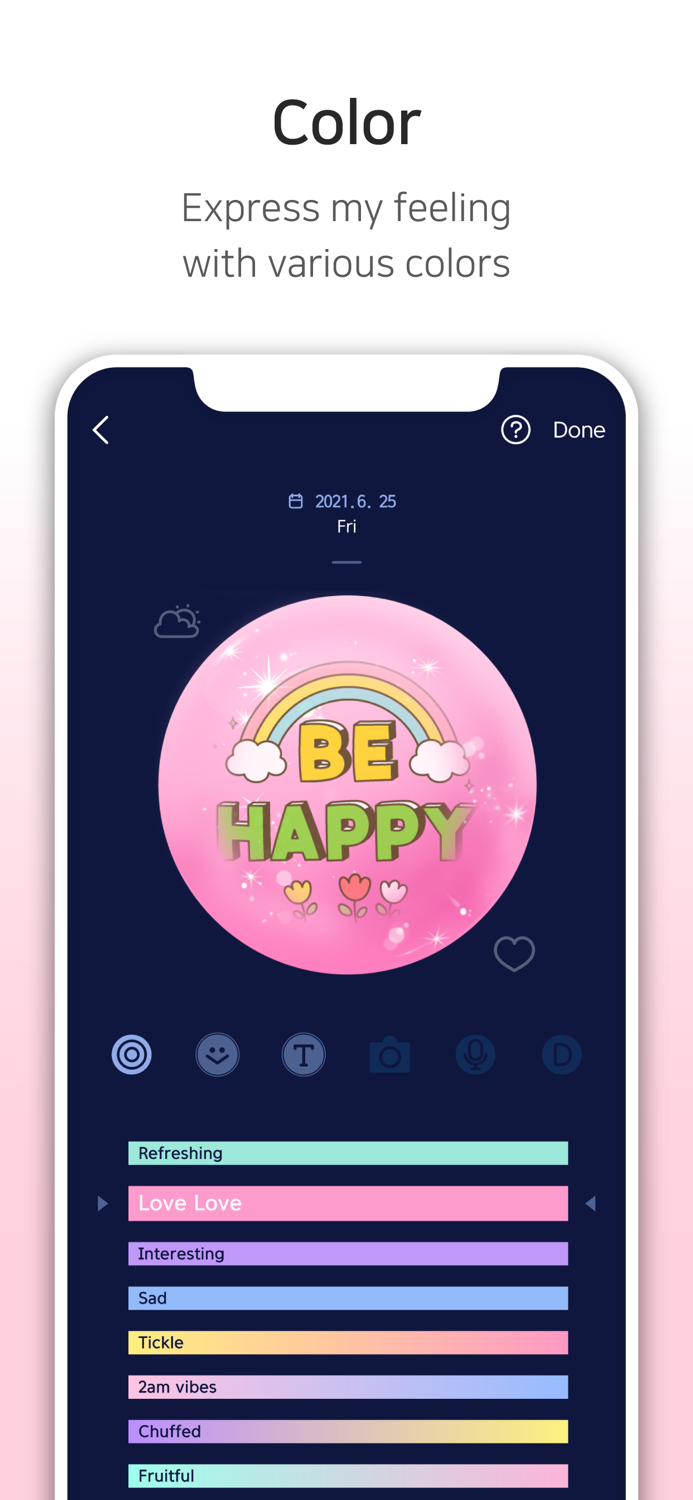 Planety - Mood Journal and Diary