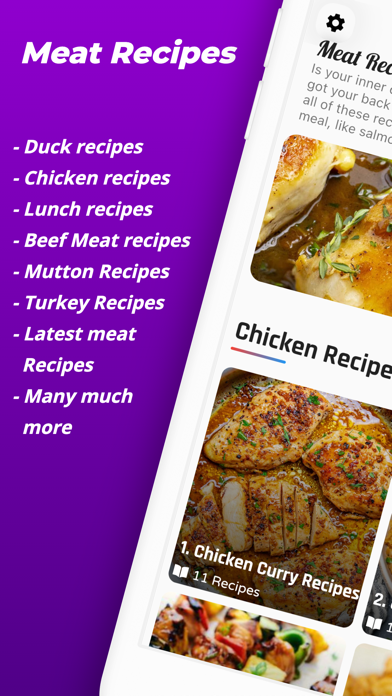 Meat Recipes | MeatFoodRecipes Screenshot