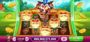 Hoppin' Cash Casino Slot Games screenshot #2 for iPhone