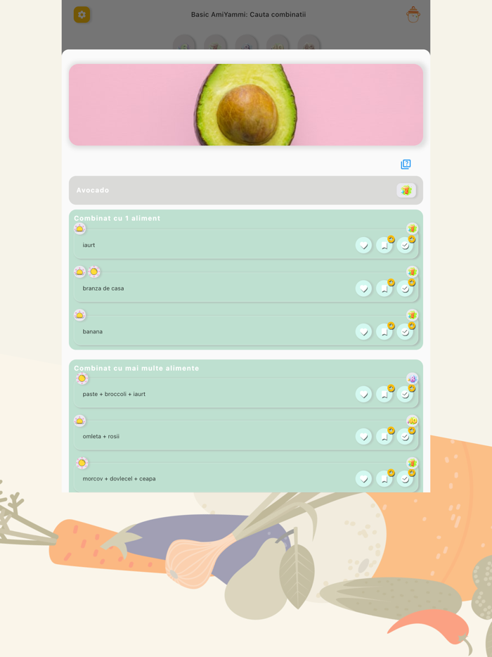 Basic AmiYammi Alimente bebe