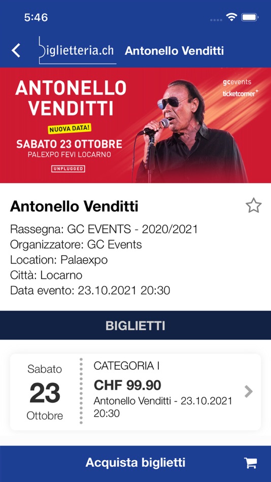 #4. Biglietteria (iOS) 由: Ticinonline SA