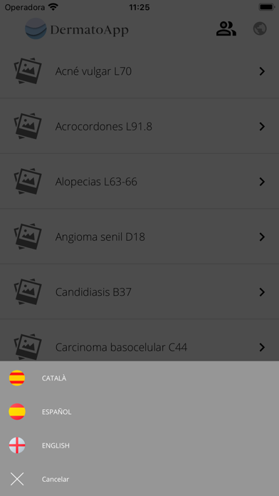 DermatoApp Screenshot