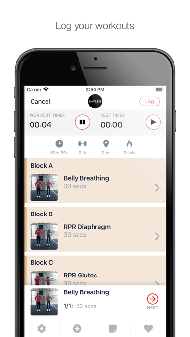Limitless Training iPhone screenshot 4 - Health & Fitness app