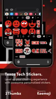 texas tech official keyboard iphone screenshot 2