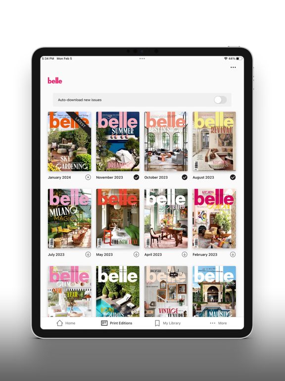 Screenshot #6 pour Belle Magazine Australia