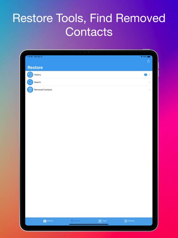 Contacts Backup Utilityのおすすめ画像3