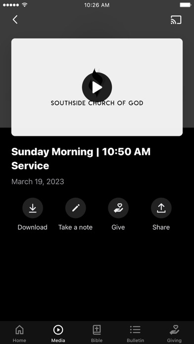 Southside Church of God Screenshot