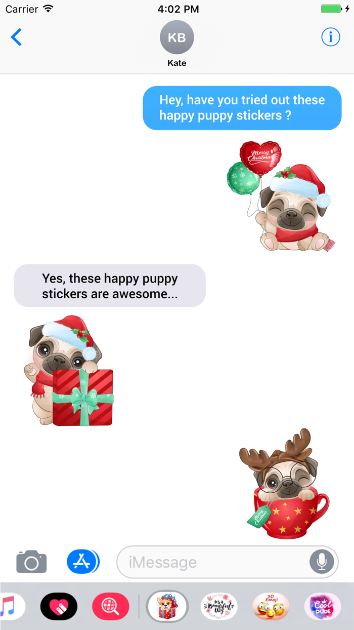 Happy Puppy Emojis