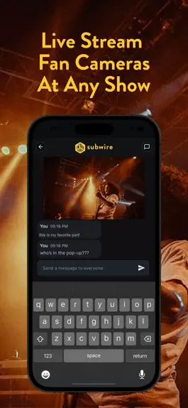 Game screenshot SubWire: Where Fans Go Live apk