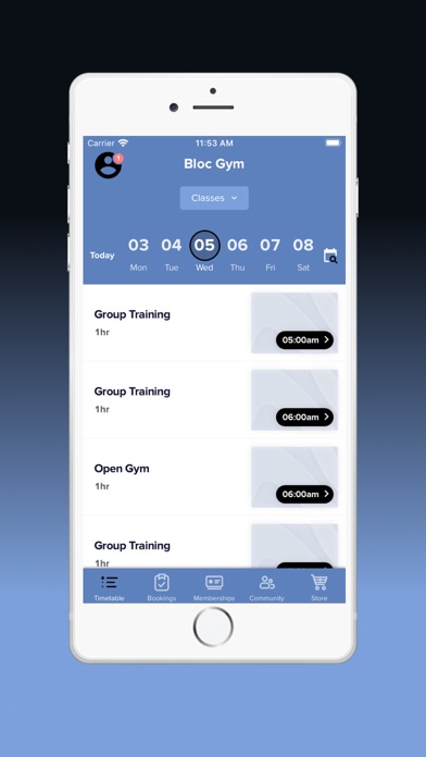 Screenshot #2 pour BLOC Gym