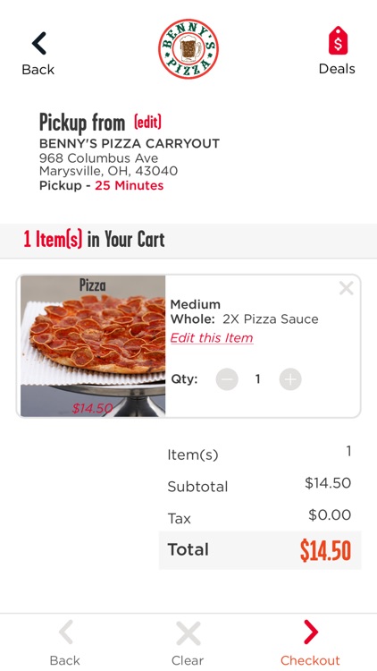 Benny's Pizza screenshot-4