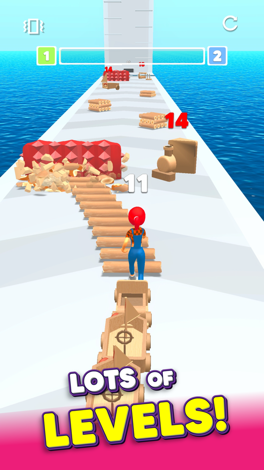 #3. Timber Stacker (iOS) 来自: omer cetin