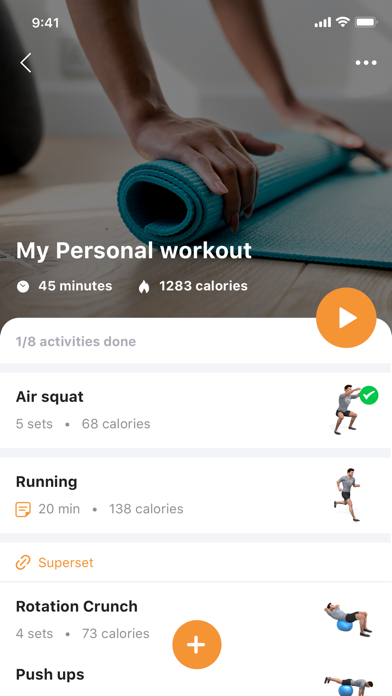 Strong Fitness App Screenshot