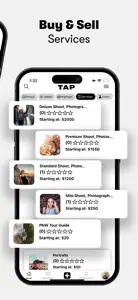 Tap Network screenshot #3 for iPhone