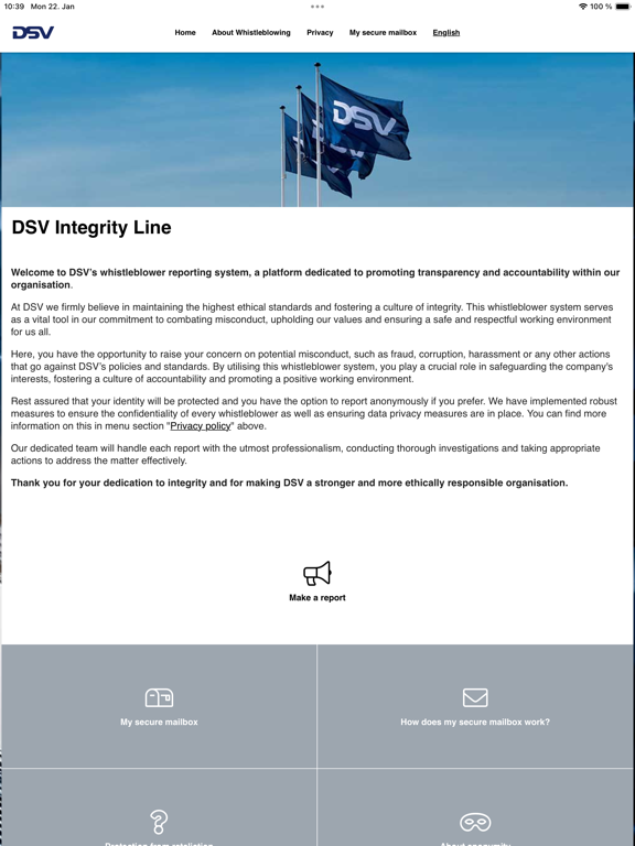 Screenshot #6 pour DSV Whistleblower