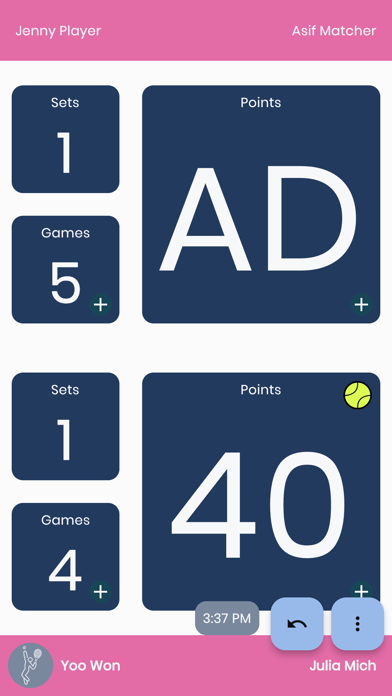 MapMyMatch Screenshot