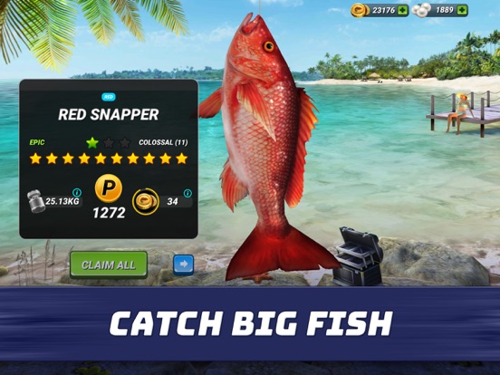 Fishing Clash iPad app afbeelding 3