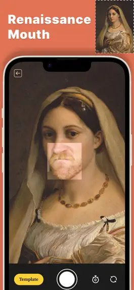 Game screenshot Renaissance mouth: Face filter hack