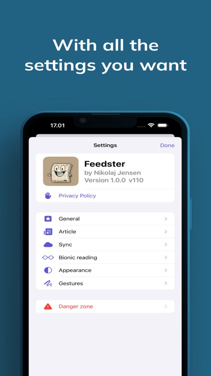 Feedster: RSS Reader screenshot-4