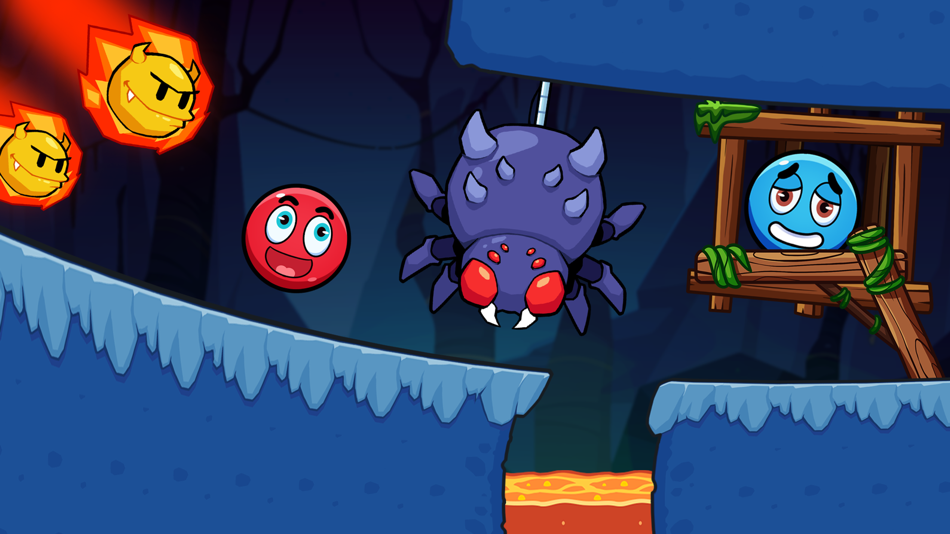 #3. Ball Ghost in the Red Temple (iOS) Bởi: Kim Pham