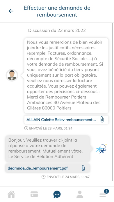 AVENIR SANTÉ MUTUELLE Screenshot