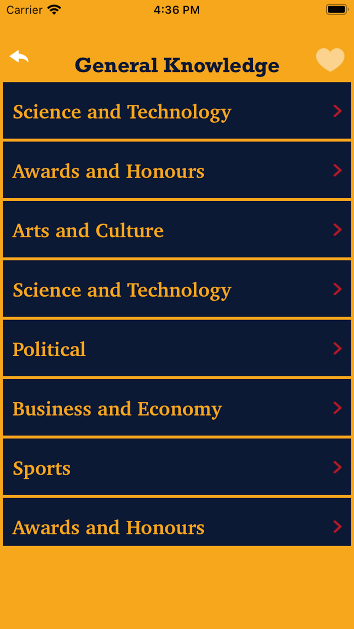 General Knowledge of The World