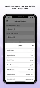 Age Calculator - Find Age screenshot #3 for iPhone