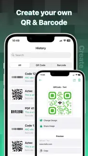 qr code reader & scan barcode iphone screenshot 2