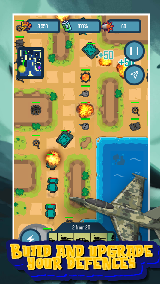 #3. Strategy War: Tower Defense TD (iOS) De: Christian Drapatz