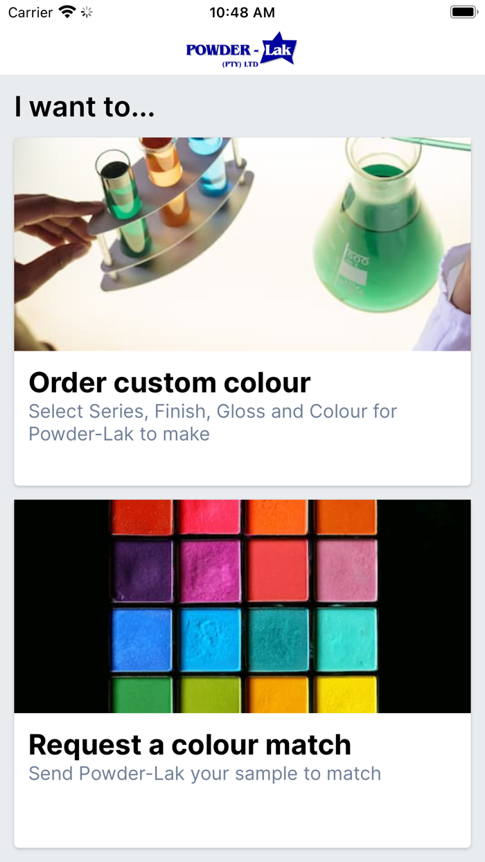 Powder-Lak Custom Products