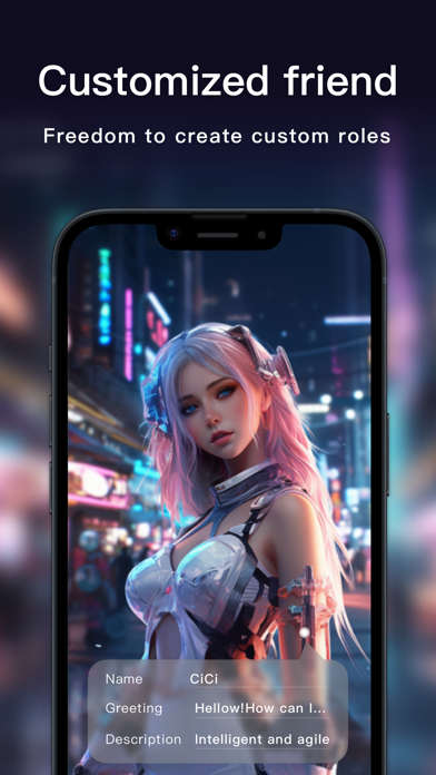 Ainder - Find Anime AI Friends Screenshot
