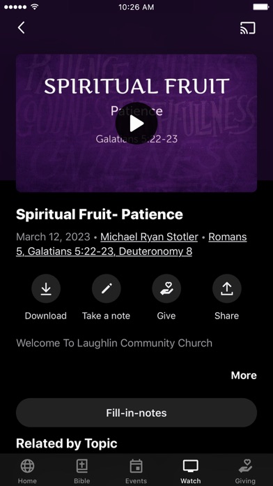 Laughlin Church Screenshot