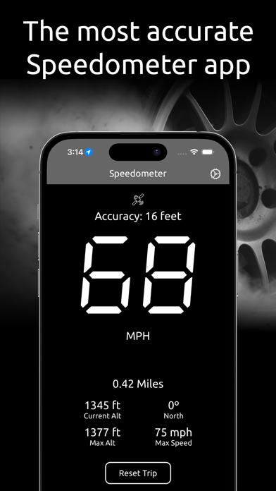 Screenshot #1 pour Speedometer: Accurate Speed