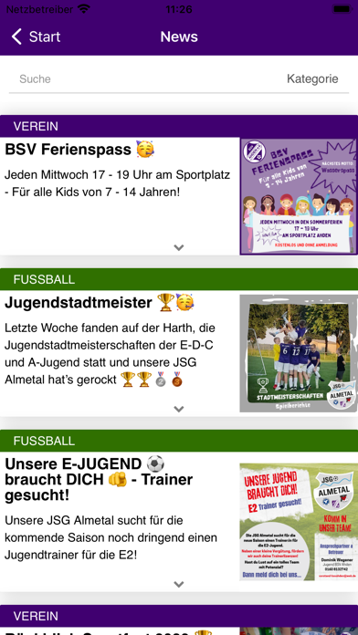 BSV Ahden Screenshot