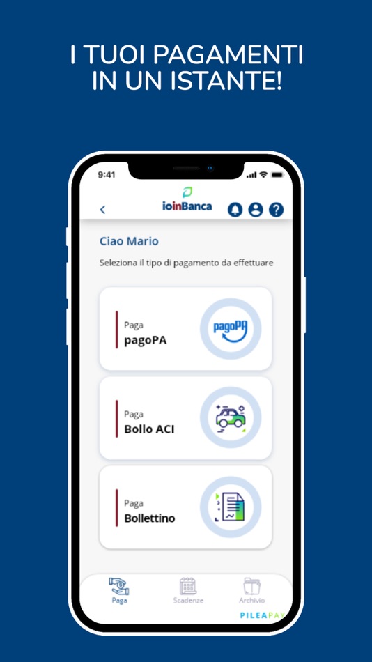 #1. ioinBanca Pilea Pay (iOS) 由: eRemind Srl