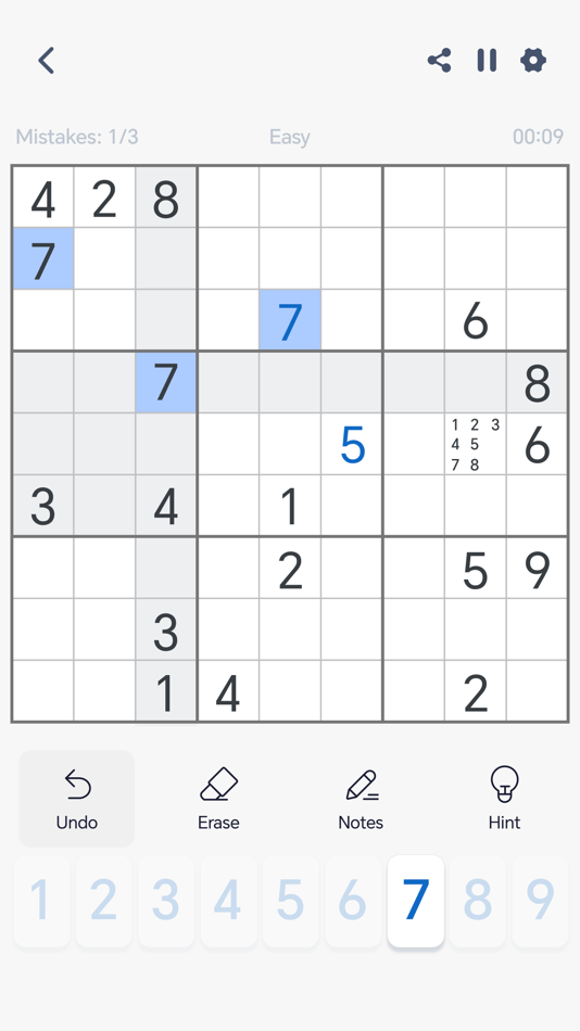 Sudoku : Classic Number Games - 1.0.6 - (iOS)