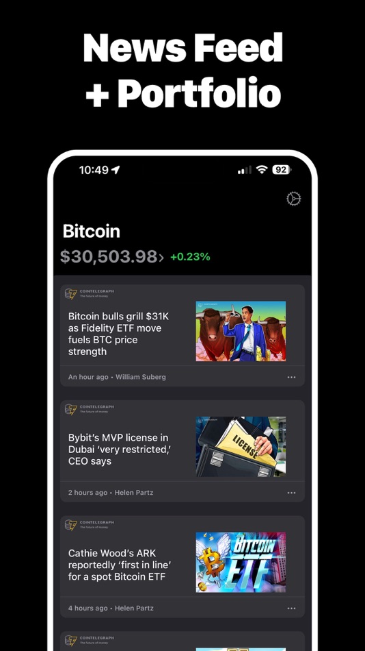 #3. Bitcoin App for iPhone (iOS) 由: Martian Technologies