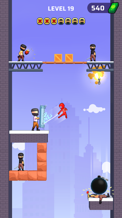 Web Master: Stickman Superhero Screenshot