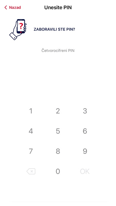Eurobank Direktna m-banking Screenshot