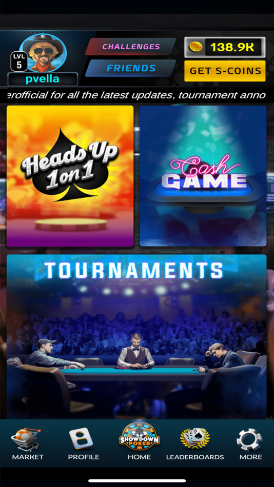 #4. Showdown Poker (iOS) بواسطة: Paul Vella