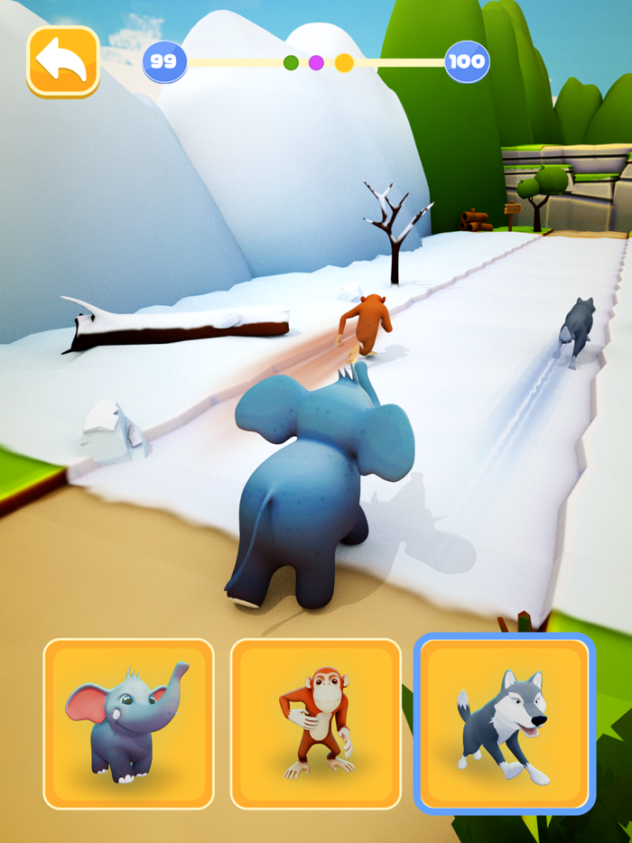 Animal Shifting Transform Run