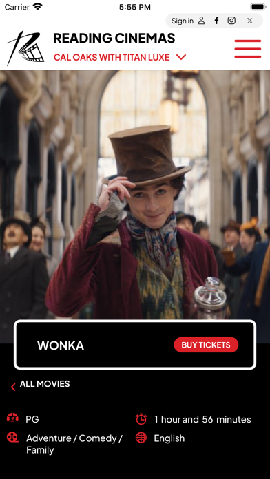 Reading Cinemas Screenshot