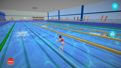 Swimming Pool Water Flip Race Screenshot